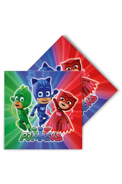 Harika Kanatlar Pj Mask Napkin (20 PCS)