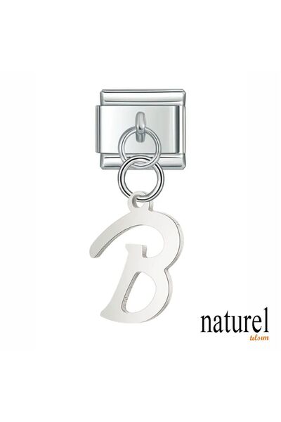 Naturel Tılsım سحر إيطالي ستانلس ستيل 9 ملم