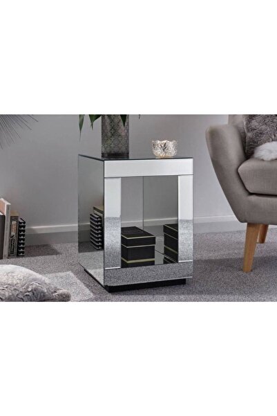 LUXURY VİLLA Aynalı Komodin En42 Derinlik 42 Yükseklik 55cm