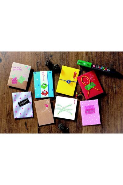 Uni Posca Water Based Marker Pc-8k 15 Pieces - Poster Colors