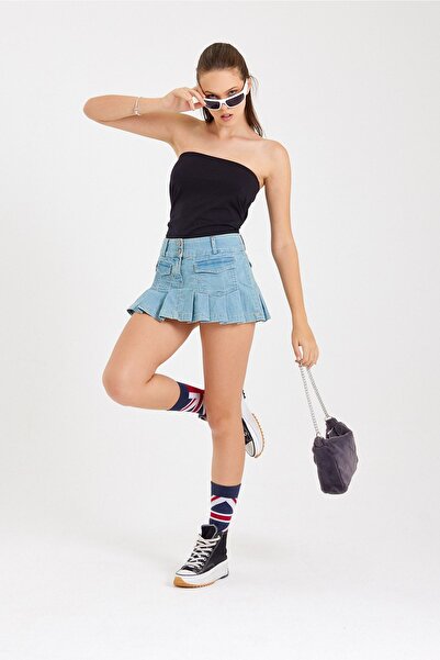 fluffy Γκρι αλυσίδα μπαγκέτα / Γκρι αλυσίδα χειρός και ώμου (ΜΕΓΕΘΟΣ:20 EN:30)