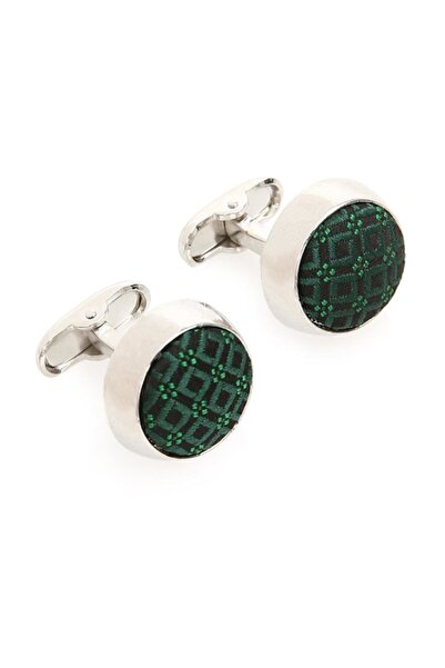 Brianze Σετ Δώρου Πράσινη Γραβάτα - Μανικετόκουμπα Kmk-19