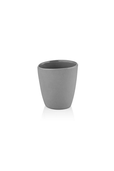 The Mia 150 ML Gray Cotta Limoges Conical Mug