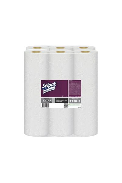 Selpak Professional Examination Table Cover 50 m Pack of 6 Rolls
