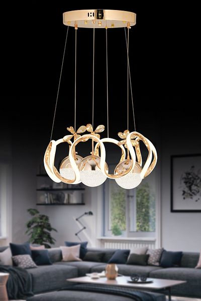 OSC HOME LED Dron 3 Work Chandelier - 3 Colors, 3 Balls