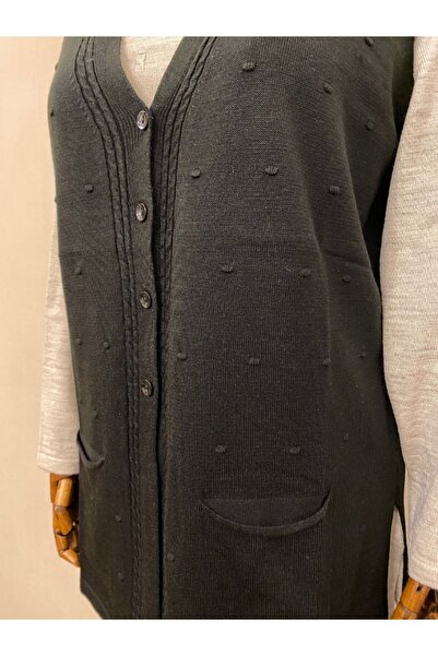 TEK Knitwear Mother Vest / Black