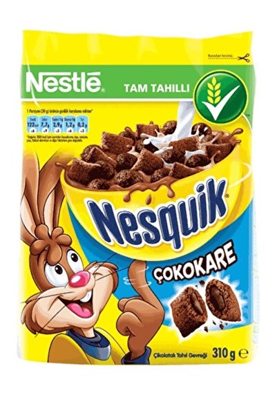 Nesquik Çokokare Çikolatalı Mısır Gevreği 310 gr