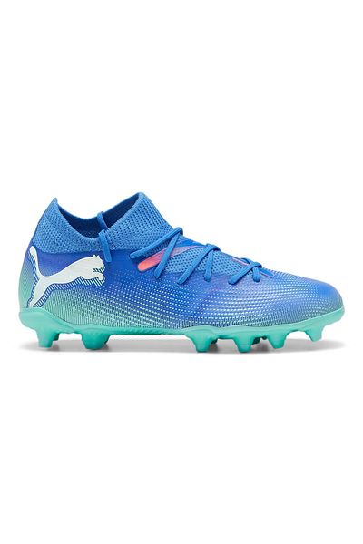 Puma Ghete de fotbal albastre pentru copii - Future 7 Match FG/AG Jr, 10794501