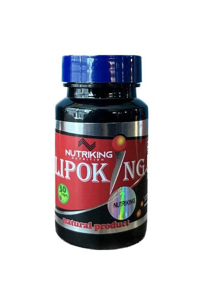 Nutriking Green Tea Caffeine Appetite Suppressant Lipoking 30 Capsules