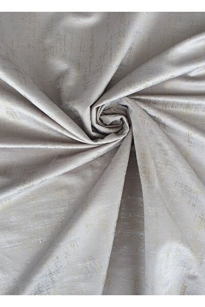 Kalben Kumaş قماش تنجيد فضي اللون ذهبي اللون (140x100 سم)