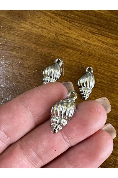 Gönülden Tasarım 3 ADET ÇELİK MİDYE TAKI TASARIM SETİ KOLYE KÜPE UCU