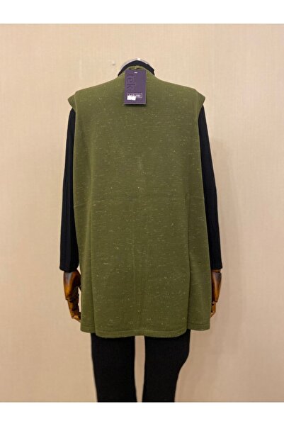 TEK Triko Anne Yelek / Kırçıllı Haki