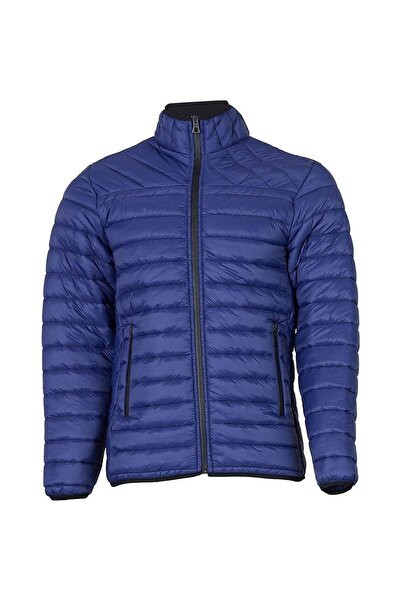 Exuma Puff Erkek Mont - Mavi