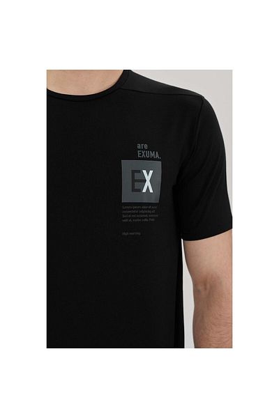 Exuma Ανδρικό T-Shirt - PRINTED BASIC μοντέλο, μέγεθος M, 1412095