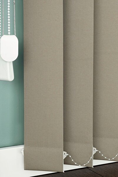 VENTİ PERDE Latte Kahve Dikey Stor Perde Vdk2714