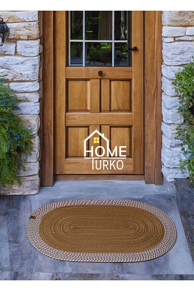 HomeTurko PattErnEd JutE Door Mat - Bathroom and Balcony SouvEnirs