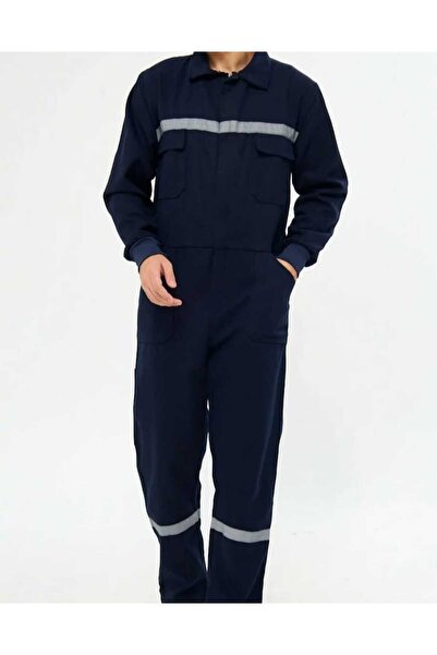 Çağdaş İş Güvenliği Ekipmanları Çağdaş Gabardin Kumaş İş Tulumu