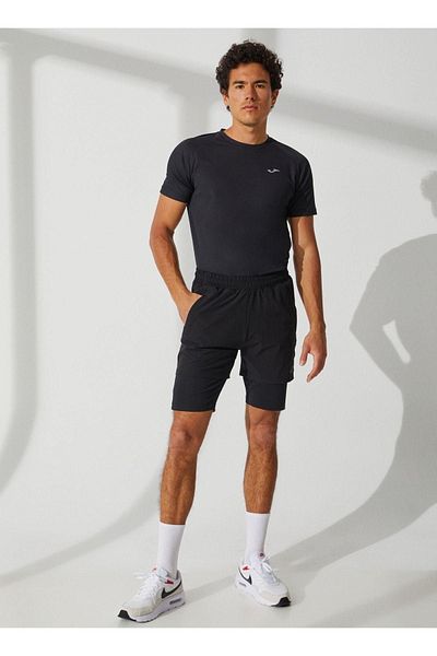 Joma شورت رجالي أسود عادي 4231404 شورت Micro Robın M
