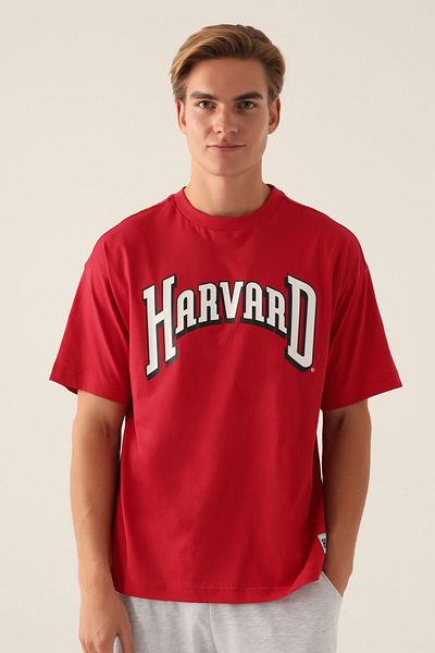 Harvard University Press Harvard Men's Single Top - Red