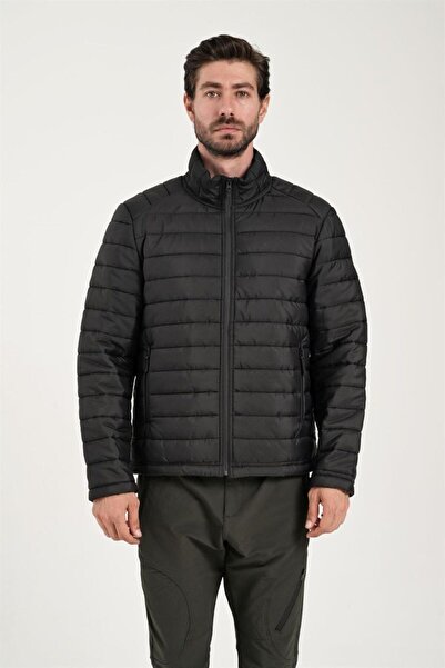 Exuma Ανδρικό Παλτό Μαύρο 2311141-010