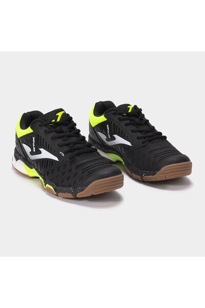 Joma V.IMPULSE MEN 2401 BLACK LEMON FLUOR Men's Volleyball Shoes VIMPUS2401