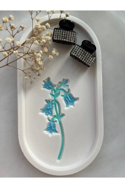 Love Candle Dekor Çiçek Tabak, Desenli Dekoratif Tabak, Sunumluk, Organizer, ...