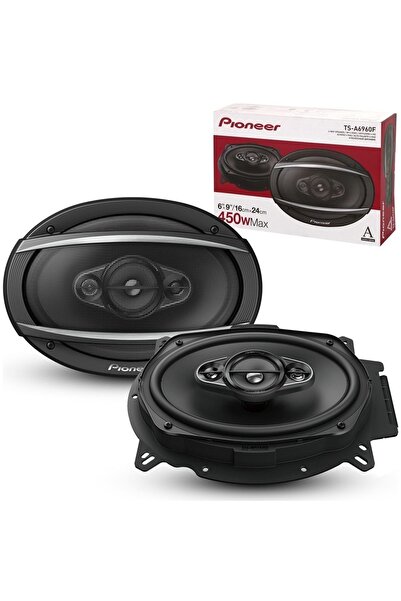 PIONER Oto Hoparlör Oval 450w 2adet Digicom Pioneer TS-A6961F 6x9
