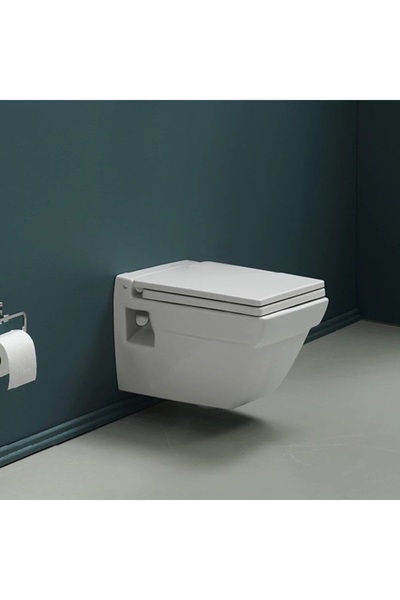 Turkuaz MONA ASMA KLOZET+MONA SLİM YAVAŞ KAP.KAPAK 7T0180.02