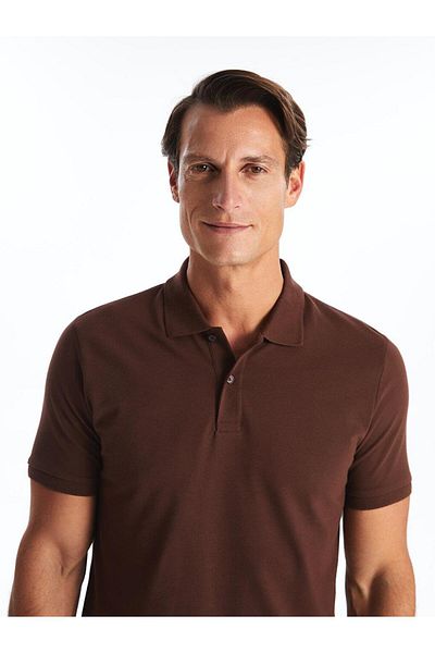 LC Waikiki Ανδρικό T-Shirt Pique - Polo λαιμόκοψη, κοντό μανίκι