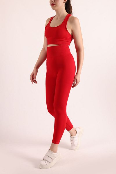 Zeynos Giyim Seamless Sports Leggings Set