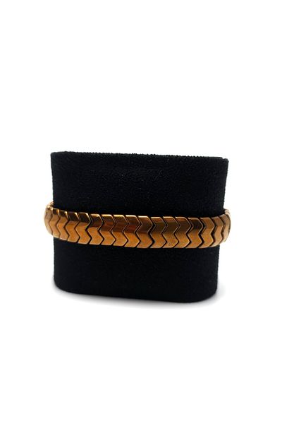 Yüksel Boncuk Natural Hematite Stone Bracelet