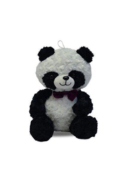 Halley Oyuncak Papyonlu Panda Peluş 30 Cm 62391