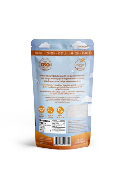 Bisalt Çankırı Kaya Tuzu Ince Iyotlu 500 G
