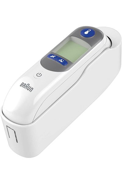 Braun Thermoscan 7 Thermometer - age precision, night mode, silent mode, 9 memories - IRT 6525 WH