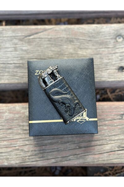 fatih hediyelik Lux Kabartmalı Ejder Çakmak