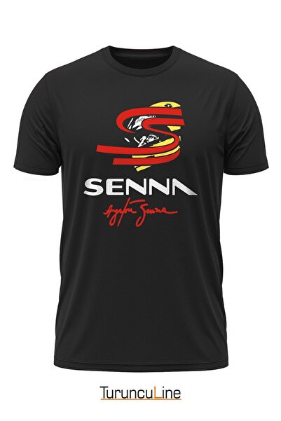 Ayrton Senna - Formula 1 Efsanesi - F1 - Özel Tasarım Baskılı Unisex T-Shirt