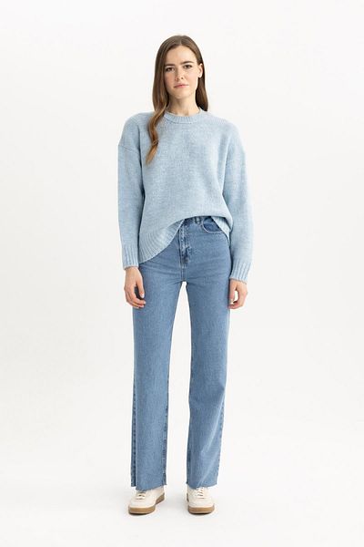 DeFacto Oversize svetr Crew Neck - A3266ax23cw