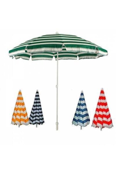 Genel Markalar Plaj Ve Havuz Şemsiyesi Polyester 2m'lik Polyester Şemsiye