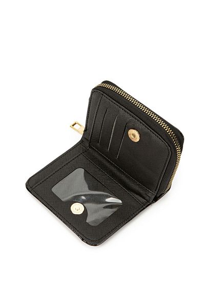 minebag ZC141 Model - Black Women's Wallet with Compartment