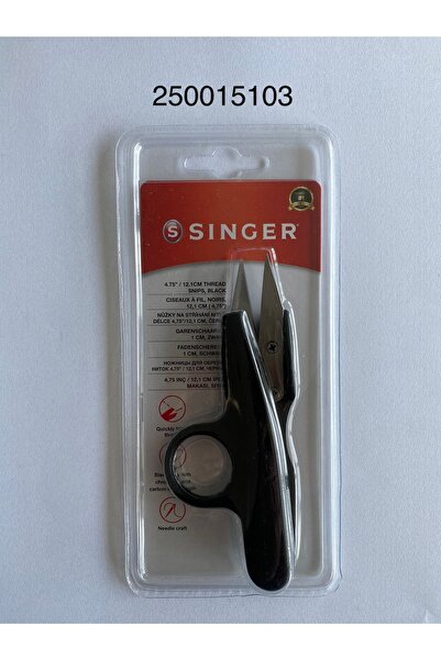 SİNGER Siyah Iplik Makası (4.75")