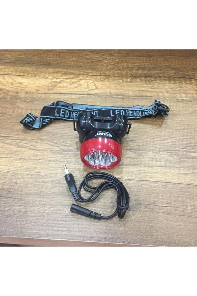 ROZIA Ulbay Ultra Aydınlatma Kafa Lambası 7 Ledli Şarjlı Kafa Feneri