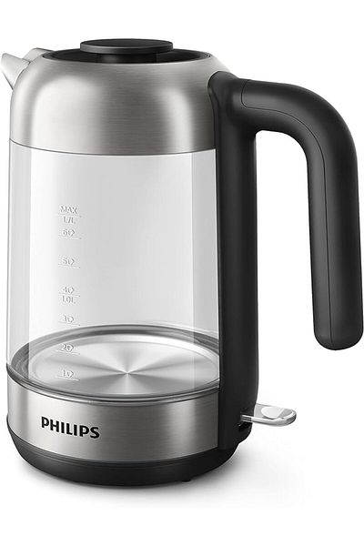 Philips Electric Kettle 1.7 Litre - Glass - Frequency 50/60 Hz - HD9339/81