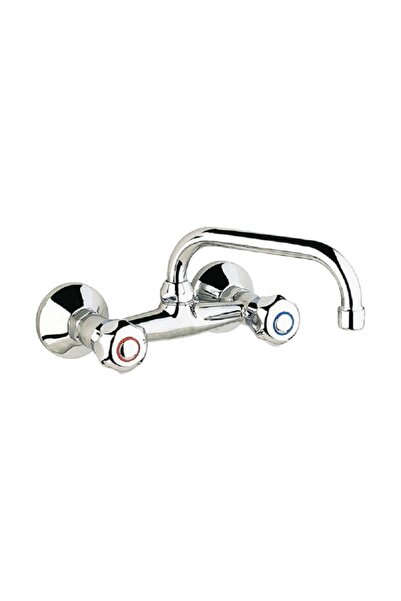 ACAR Life Serisi Çevirmeli Duvardan Eviye Bataryası