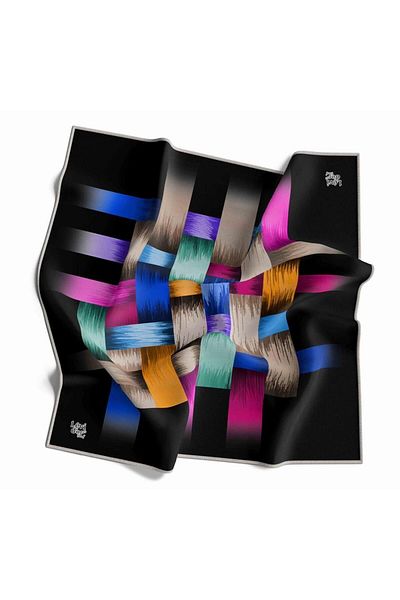 Levidor Γυναικείο Φουλάρι Twill Polyester İ13857