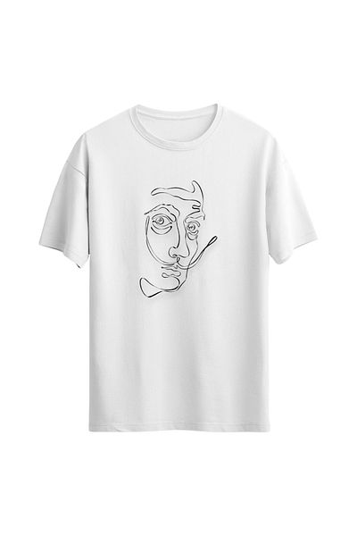Açık Garaj Μπλουζάκι με στάμπα Salvodor Dali Unisex