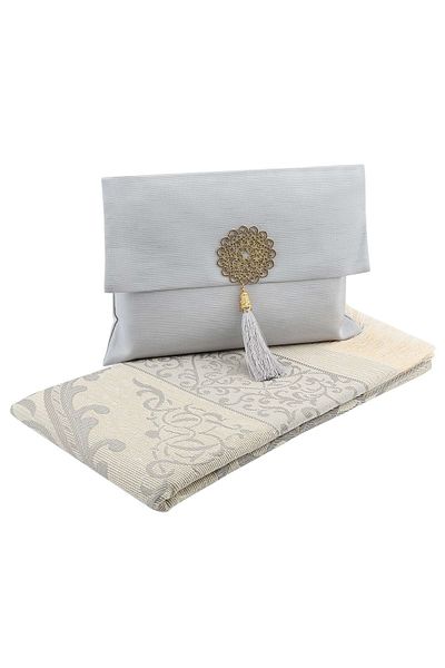 ENSARHAC-UMRE MALZEMELERİ Dowry Prayer Rug Set