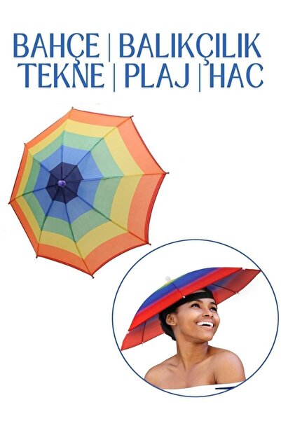 KaktüsKedi Relax Eller Serbest 4 Mevsim Kafa Şemsiyesi 716266