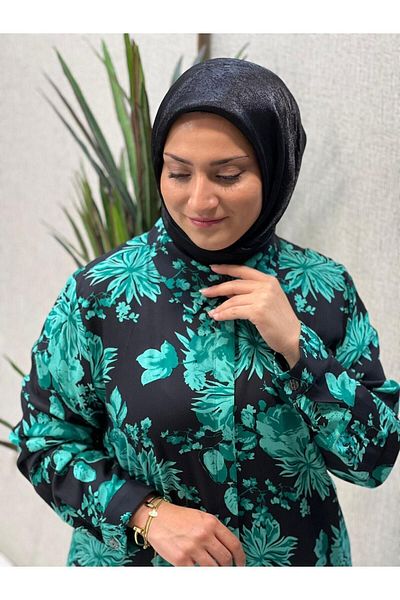 Butik büyük beden Viscose Oversize Tunic