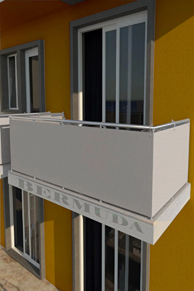 BERMUDA Balkon Demiri Perdesi Korkuluk Perdesi Her Ölçüde Boy X En Dikmeli Ba...