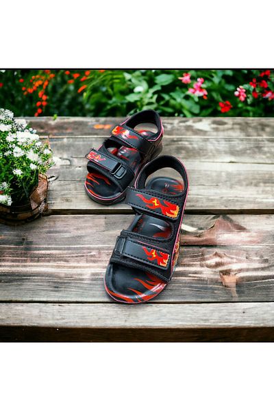Hızlı Al Boy's Sandals - Velcro, Adjustable, Double Strap